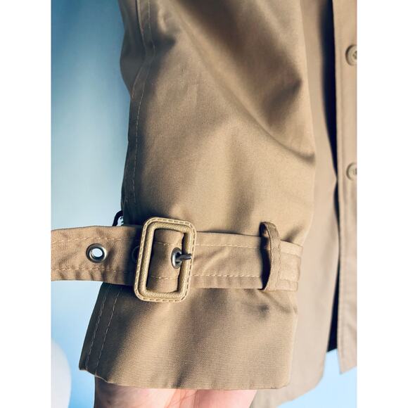 Vintage London Fog Trench Coat Women's 16 (Fits like Large) - Picture 4 of 8